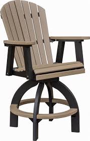 Poly Swivel Outdoor Bar Stool