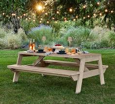 Indio Eucalyptus Outdoor Picnic Table