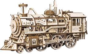 3d wooden puzzle self propelled