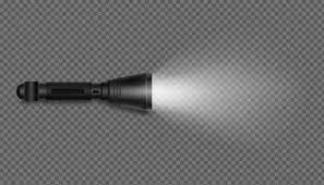 flashlight beam vector art icons and