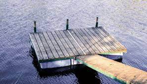 anchor a floating dock