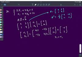 Linear Equations In The Form Ax B