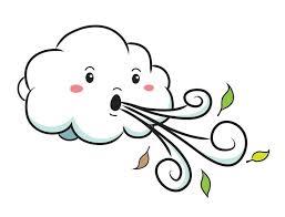 Blowing Wind Wind Drawing Cloud Drawing