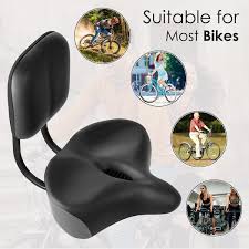 Universal Bike Seat With Backrest