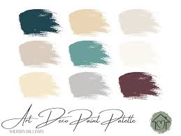 Art Deco Sherwin Williams Paint Palette