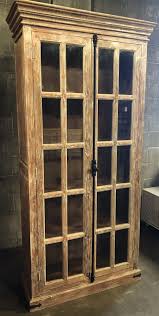 Shabby Chic French Country Vitrine Tall