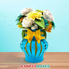 Make A Diy Paper Flower Bouquet With