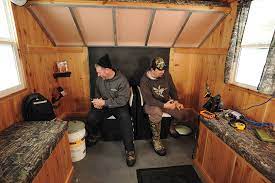 Tricked Out Ice Fishing Houses In