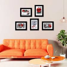 Set Of 5 Attractive Wall Photo Frame