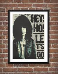 Joey Ramone Portrait The Ramones Poster