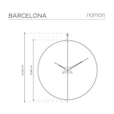 Design Wall Clock Barcelona