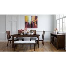 Extension Dining Table Set In Merlot