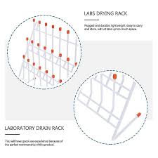 Lab Drying Rack 24 Pegs Lab Glassware