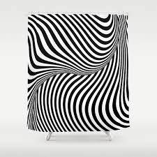 Black And White Op Art Optical Illusion