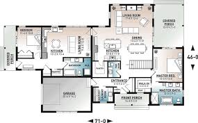 Ranch Style House Plan With In Law