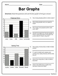 Bar Graphs Worksheet Teach Starter