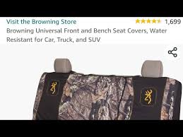 Bench Seat Cover Installation