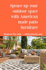 American Made Outdoor Patio Furniture