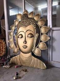 Lavish Metal Janki Big Buddha Wall