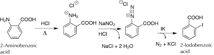 Synthesis Of 2 Iodobenzoic Acid
