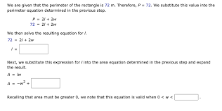 Perimeter Equation Determined