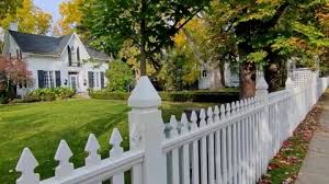 House White Picket Fence Vidéo D
