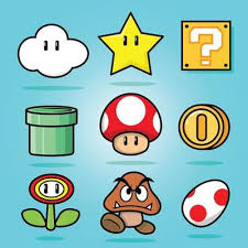 Mario Bros Vector Art Icons And