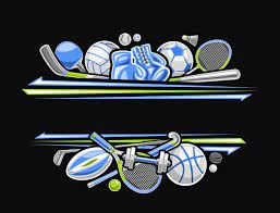 Sports Border Vector Images Over 12 000