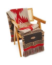 Alanui Icon Jacquard Blanket In Red Lyst