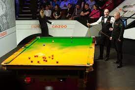 World Snooker Championship Protesters