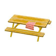 Picnic Table New Leaf Animal