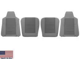 Gray Cloth Fabric Seat Covers For 2003