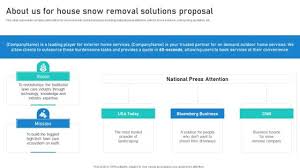 About Us For House Snow Removal
