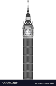 Big Ben Icon United Kingdom Design