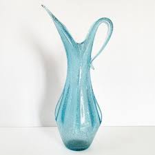Vintage Italian Vase In Murano Glass