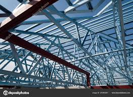 structure of steel roof frame for