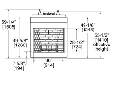 Icon Series Wood Fireplace Therm Con Llc
