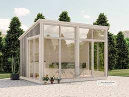 10x14 Garden Greenhouse Construction