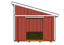 12x16 Lean To Shed Plans Myoutdoorplans