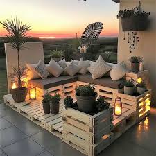 Wood Pallet Outdoor Furniture And