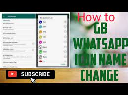 How To Change Gb Whatsapp App Icon And