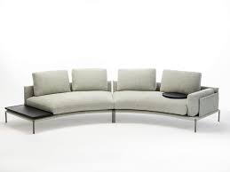 Noah Sectional Curved Fabric Sofa By