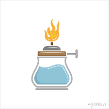 Spirit Lamp Icon Laboratory Burner