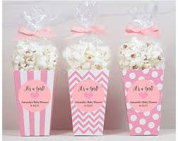 Pink And Gold Baby Shower Favor Boxes
