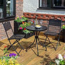 Bistro Set Patio Garden Furniture Table