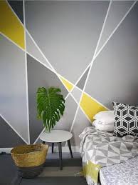 Pvc Multicolor Bedroom Accent Wall