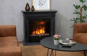 Hybrid Fireplace With Opti Myst Flame
