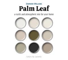 Palm Leaf Color Palette Sherwin