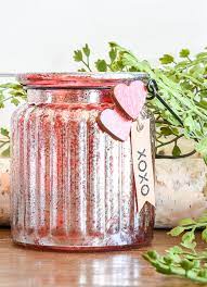 Dollar Tree Valentine Jars