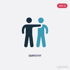 Two Color Empathy Vector Icon From